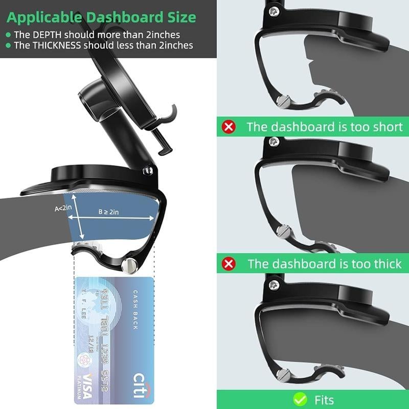 š„LIMITED SALE!!! š„360 Degree Rotation Dashboard Car Phone Holderš