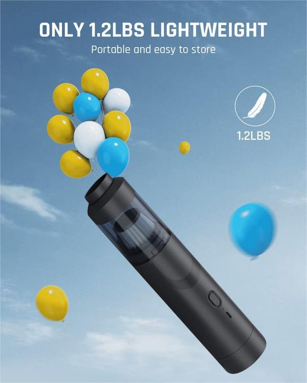 ๐ฅLAST DAY SALE 49% OFF๐ฅSlim V8 Mate Cordless Car Vacuum High Power 12000Pa/30AW