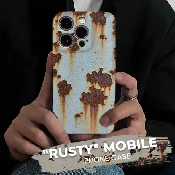 š„Super prank prop--rusty cell phone case