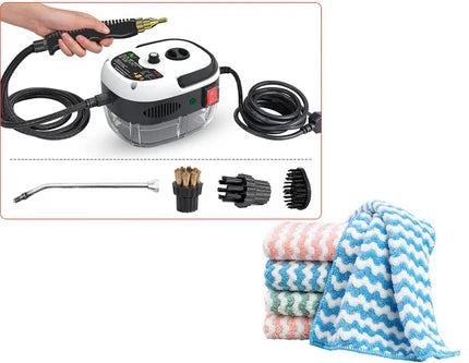 ⏰⏰2500W Handheld High-Temperature Pressurized Steam Cleaner