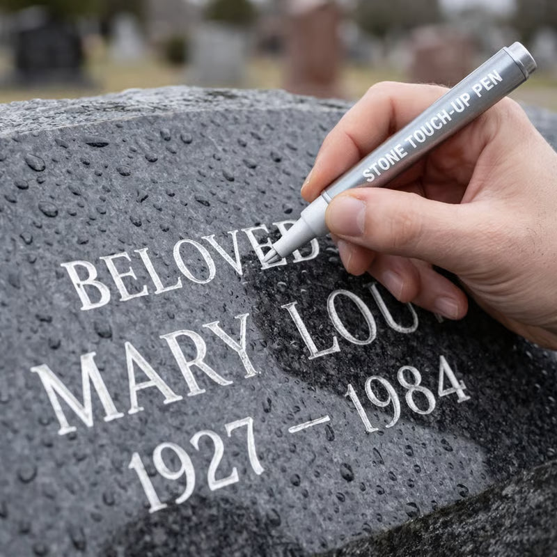 ๐ฅณ2026 HOT SALE๐ฅณ๐50K+ SOLD!๐ฅ๐ชฆ๐ 50% OFF! Golden Tombstone Marker โ Restores faded names & dates on headstones. Weatherproof, precision tip. Honor loved ones with lasting clarity. ๐๏ธโ๏ธ