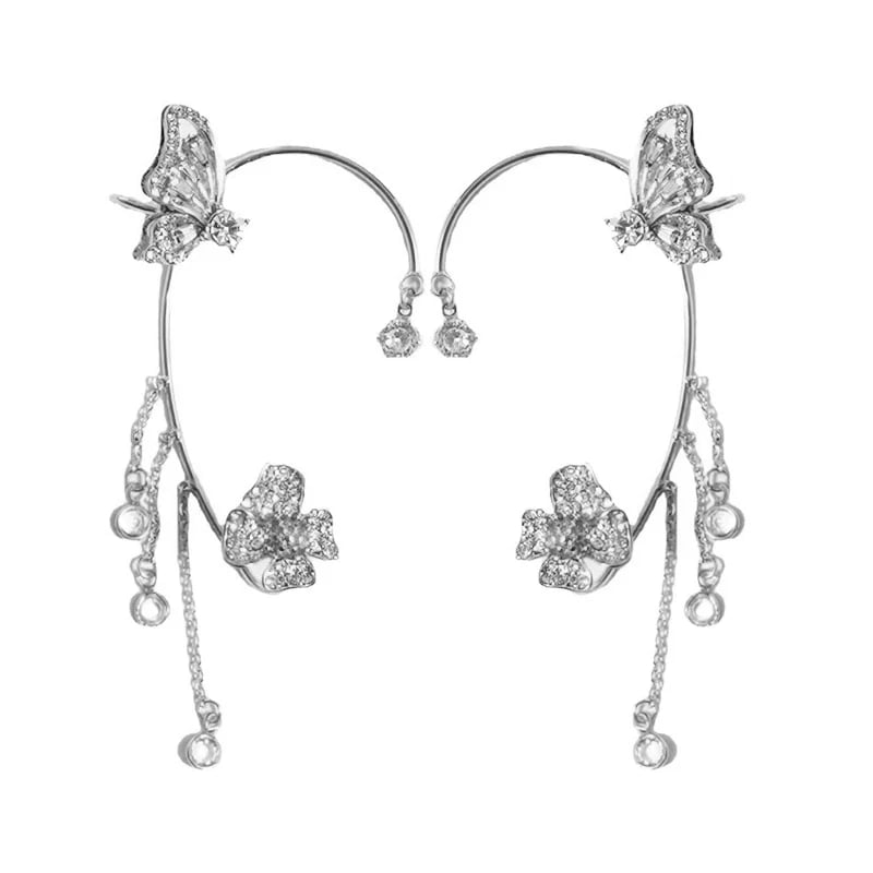 šBUTTERFLY TASSEL STYLE ZIRCON EARRINGS | PERFECT GIFTš
