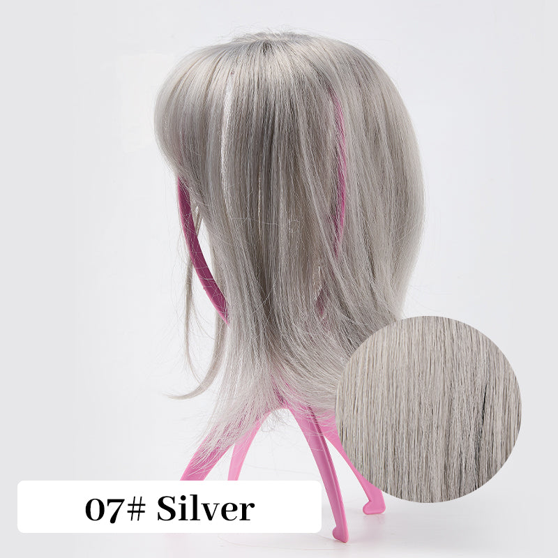 🔥Hot Sales🔥Natural Hair Toppers with Bangs for Women🛒