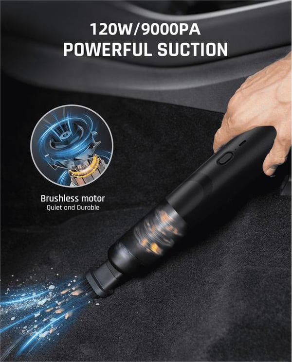 ๐ฅLAST DAY SALE 49% OFF๐ฅSlim V8 Mate Cordless Car Vacuum High Power 12000Pa/30AW