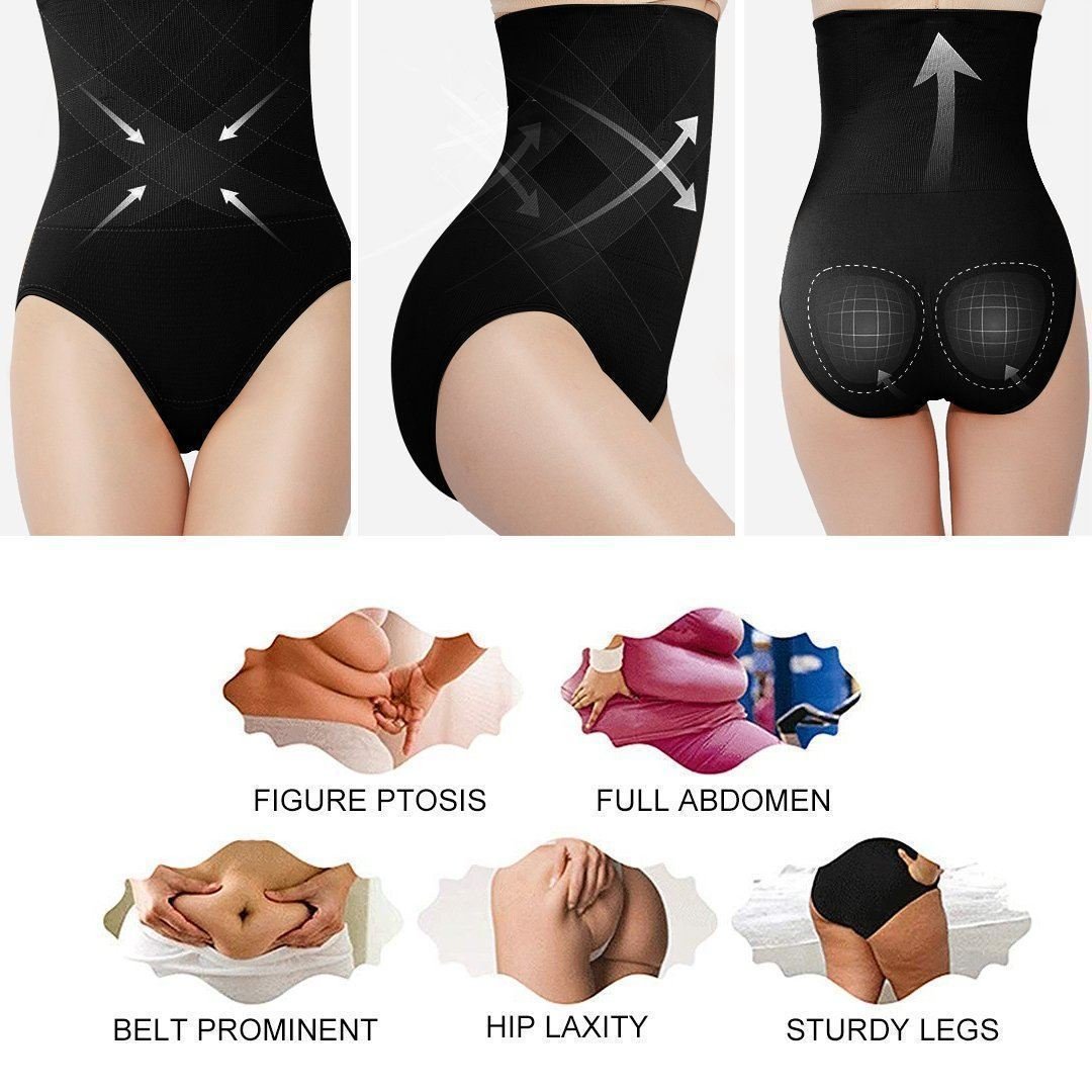 🔥Buy 1 Get 1 Free!🔥High Waist Tummy Control Shapewear Panties
