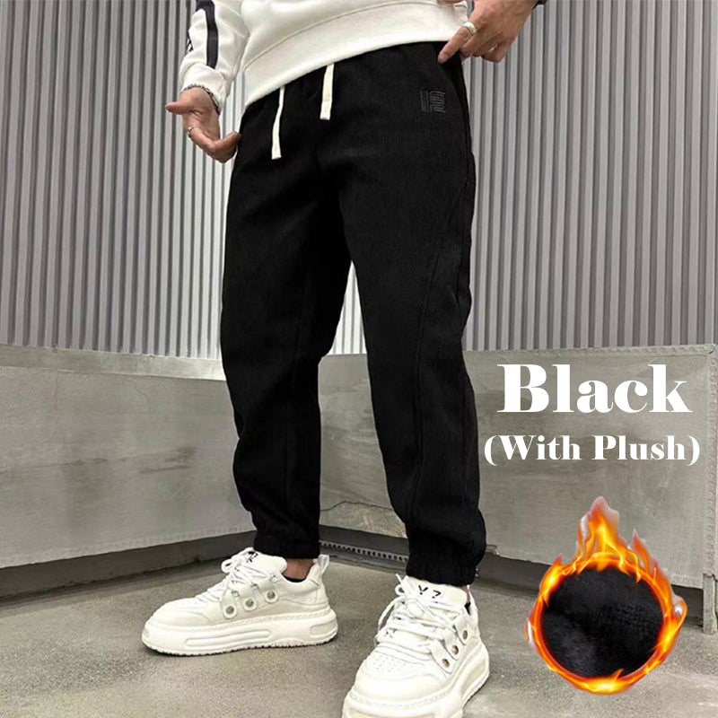 Men's Corduroy Loose Ankle Banded Pants(50% OFF)