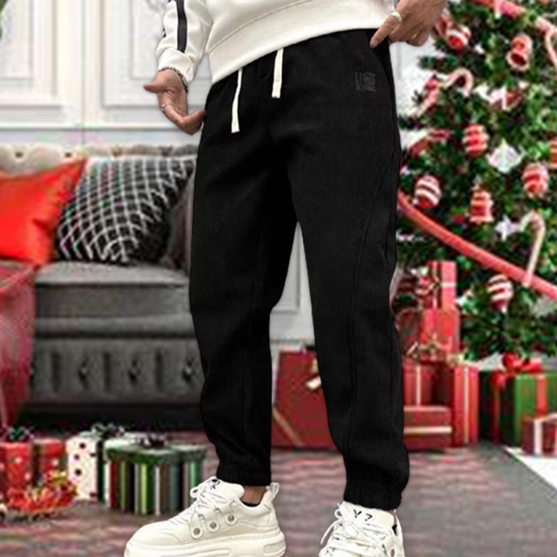 Men's Corduroy Loose Ankle Banded Pants(50% OFF)