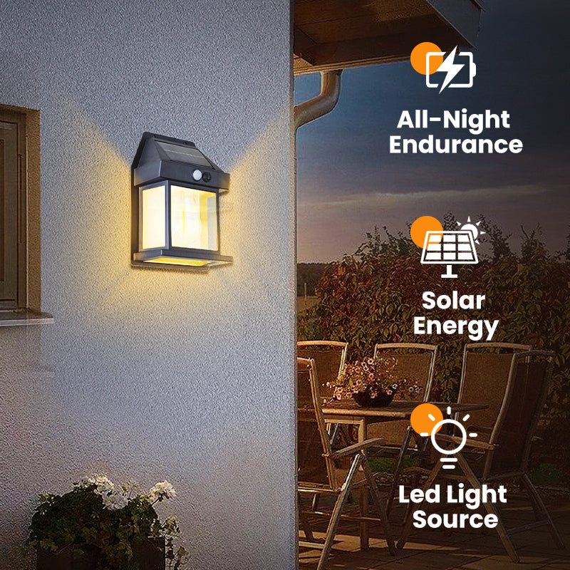 💥💥💡2025 Hot Sale& Coverage 55% OFF-Motion Sensor Solar Tungsten Wall Light