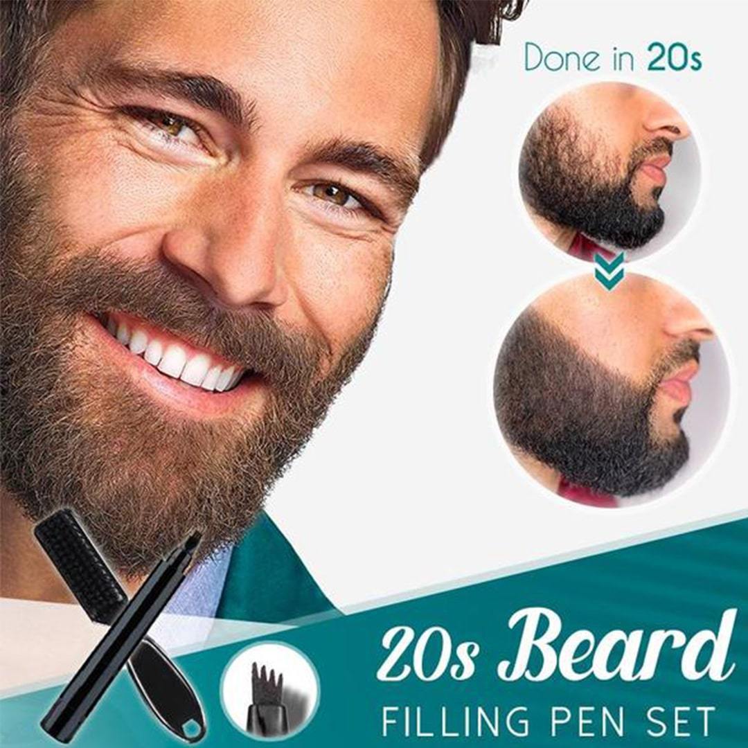 đ„Hot sale 52%ïŒOFF-Waterproof Beard Filling Pen Kit