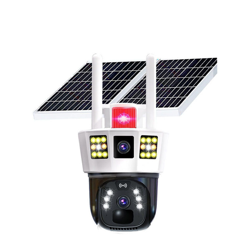 🔥Limited Time 51% Off 🔥360° Smart Solar Surveillance Camera with Three-screen Monitoring