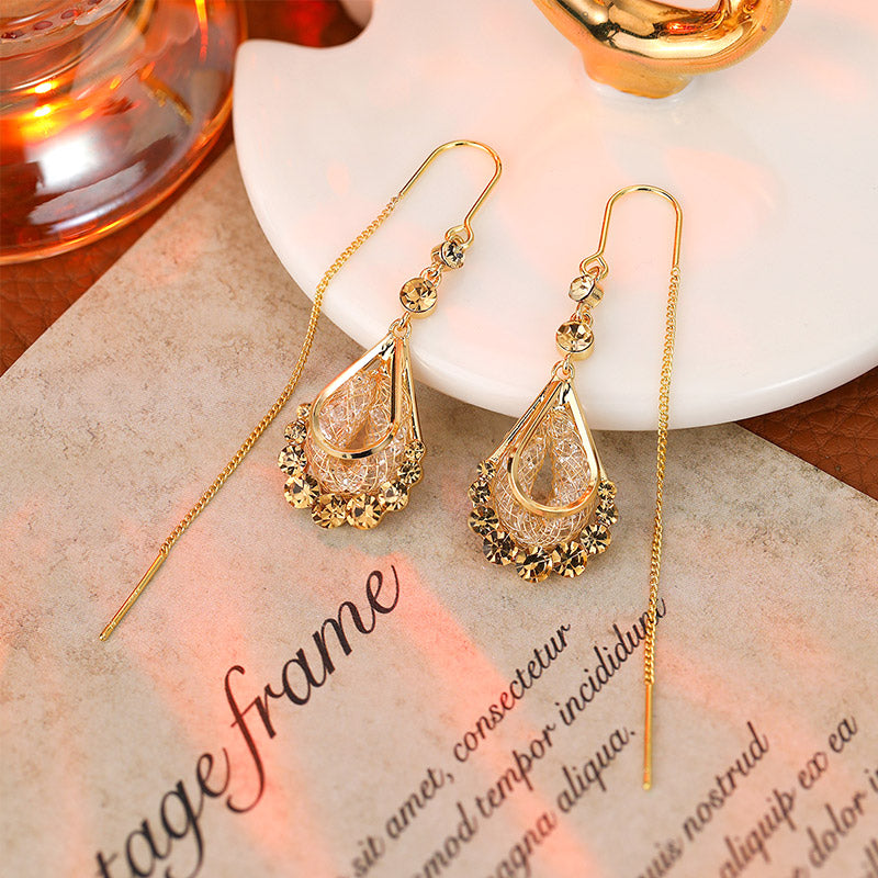 š„Hot SaleāØTeardrop earrings for women with gemstones