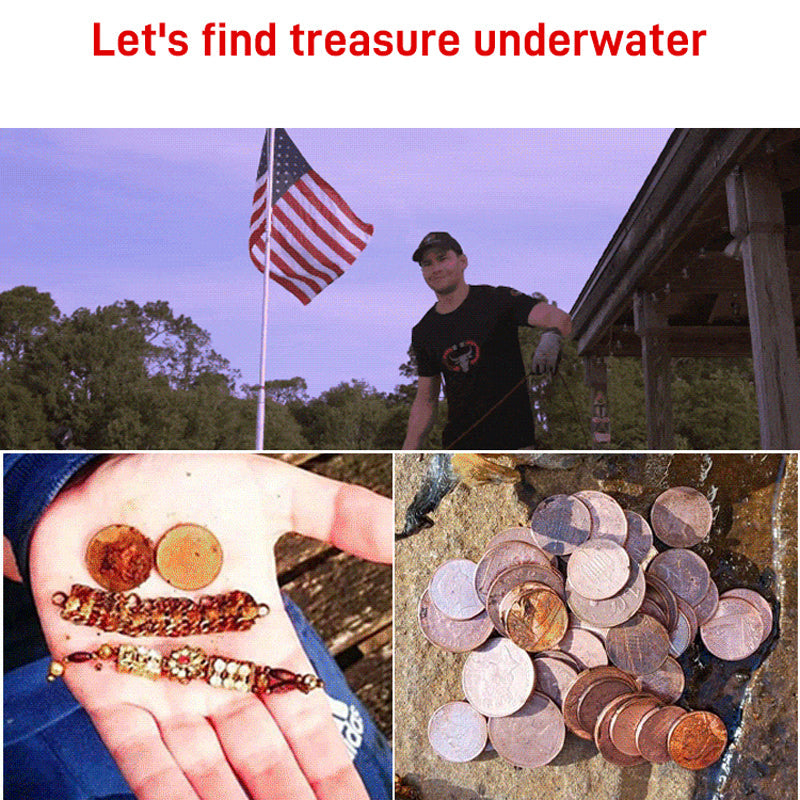 2000LB+ Salvage Magnet Kit – Hunt Gold, Silver & Lost Treasures! 💰🧲