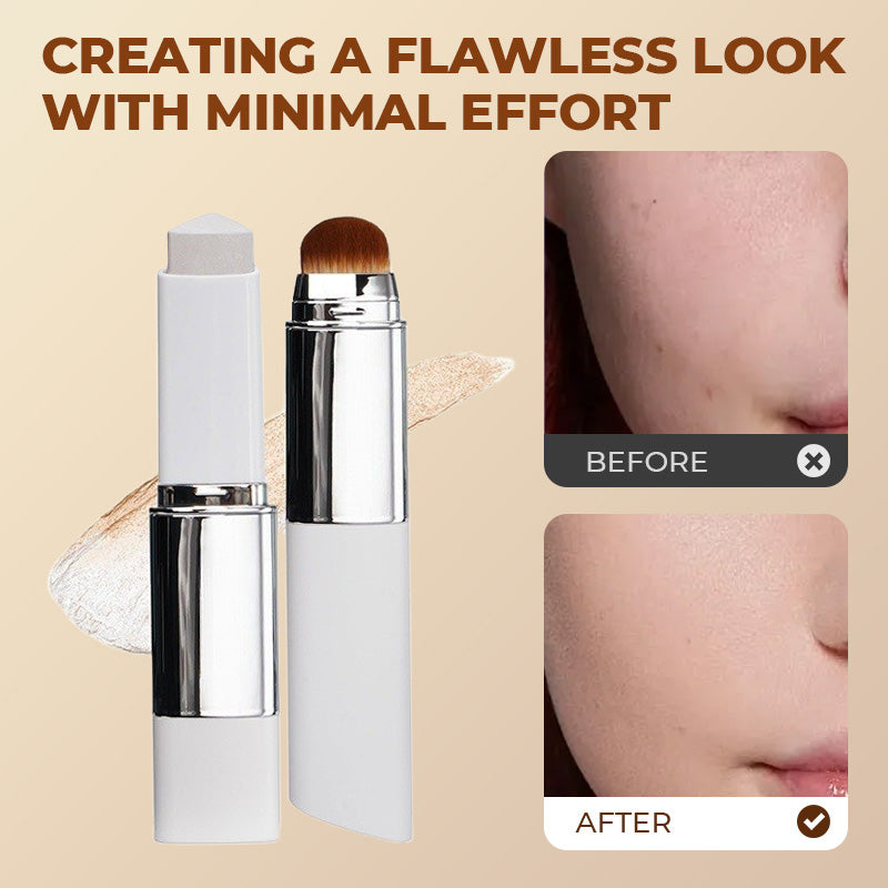 🏆Flash Sale⚡ 50K+ SOLD! Almost Gone-💥🏆#1 Best Seller ⏰💕🌟Cream Stick V White Korean Color-Changing Foundation Stick with Volufiline