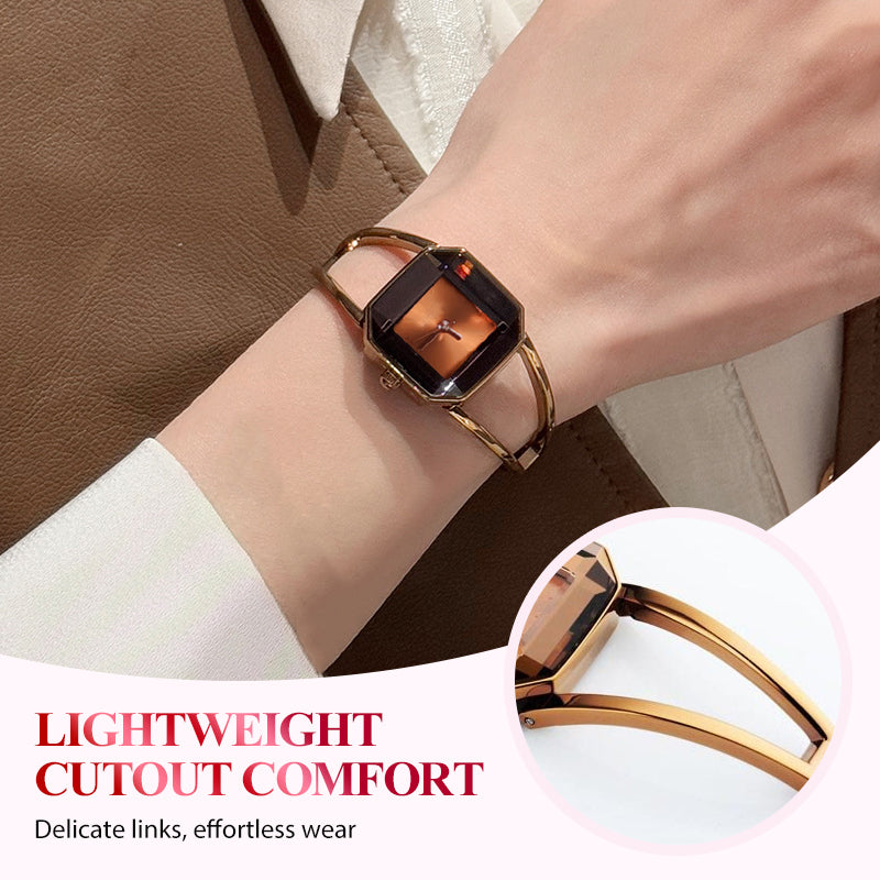🔥New Hot Selling❤️🔥Minimalist Fashion Square Dial Quartz Watch