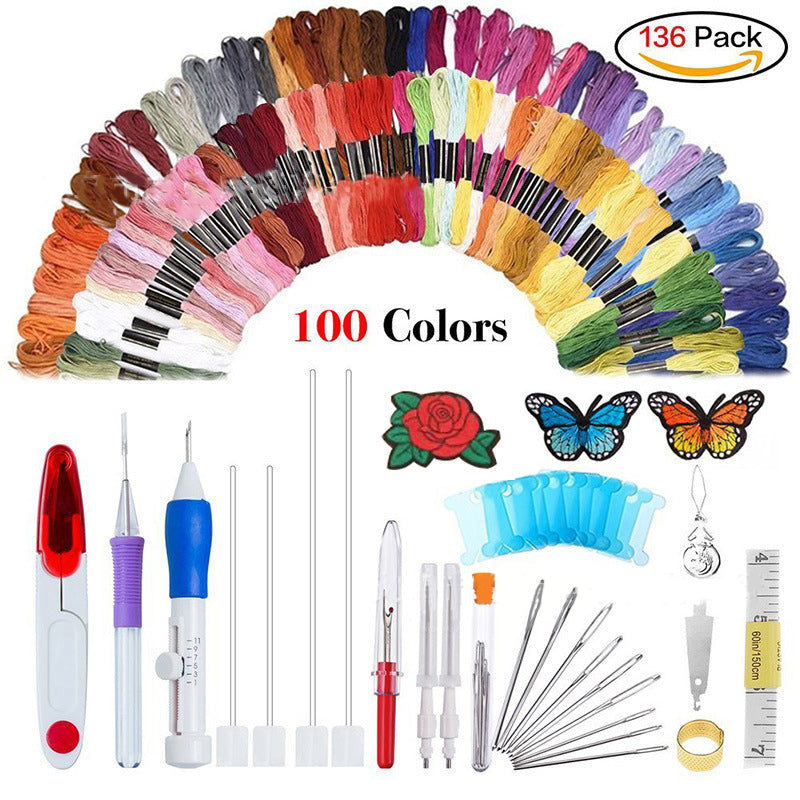 Durable All-in-One Embroidery and Stitching Kit