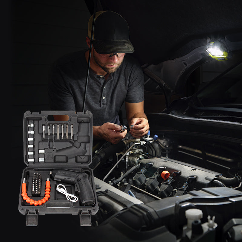 🔥Hot sale 50% discount⏳Rechargeable 3.6V battery screwdriver set🛠️