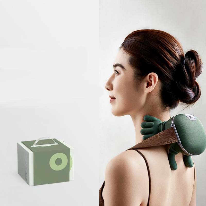 💆♂️ 69% OFF WHILE STOCKS LAST! ✨ Neck Massage Pillow - 3-Speed Heat Therapy, Relieves Pain & Stress, Portable for Home/Office 🔥📦