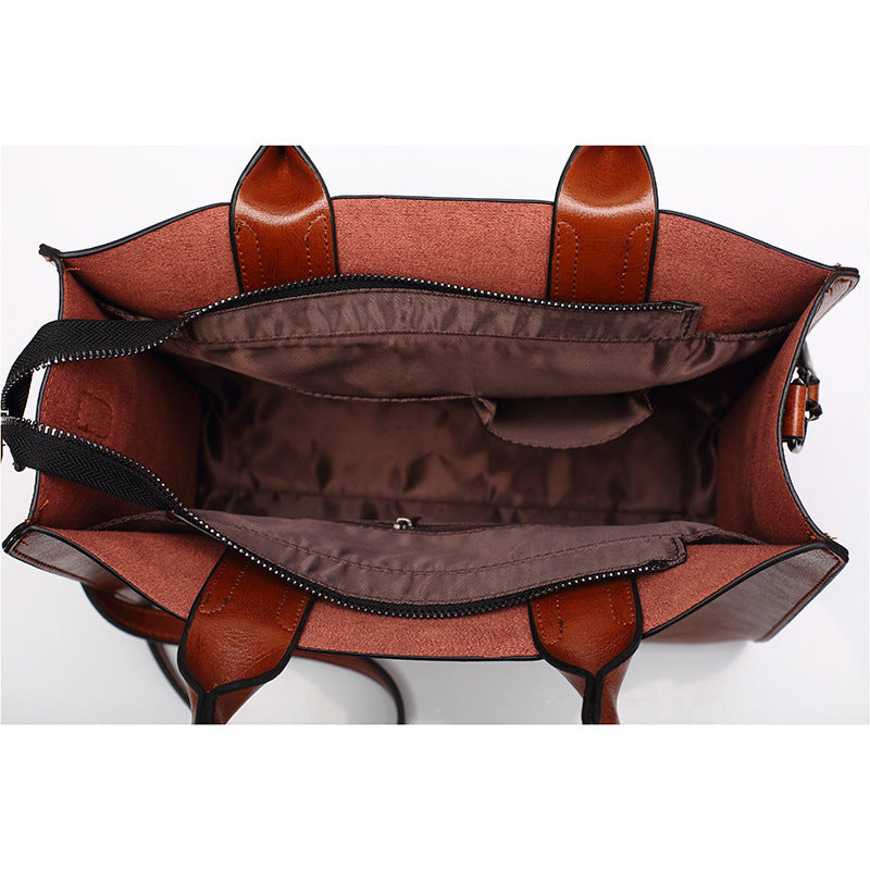 Fashion PU Leather Tote Bag for Women