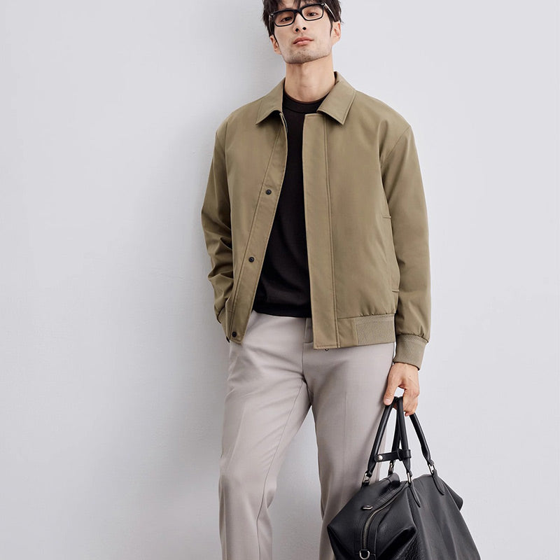 Men's Casual Wrinkle-Free Lapel Jacket