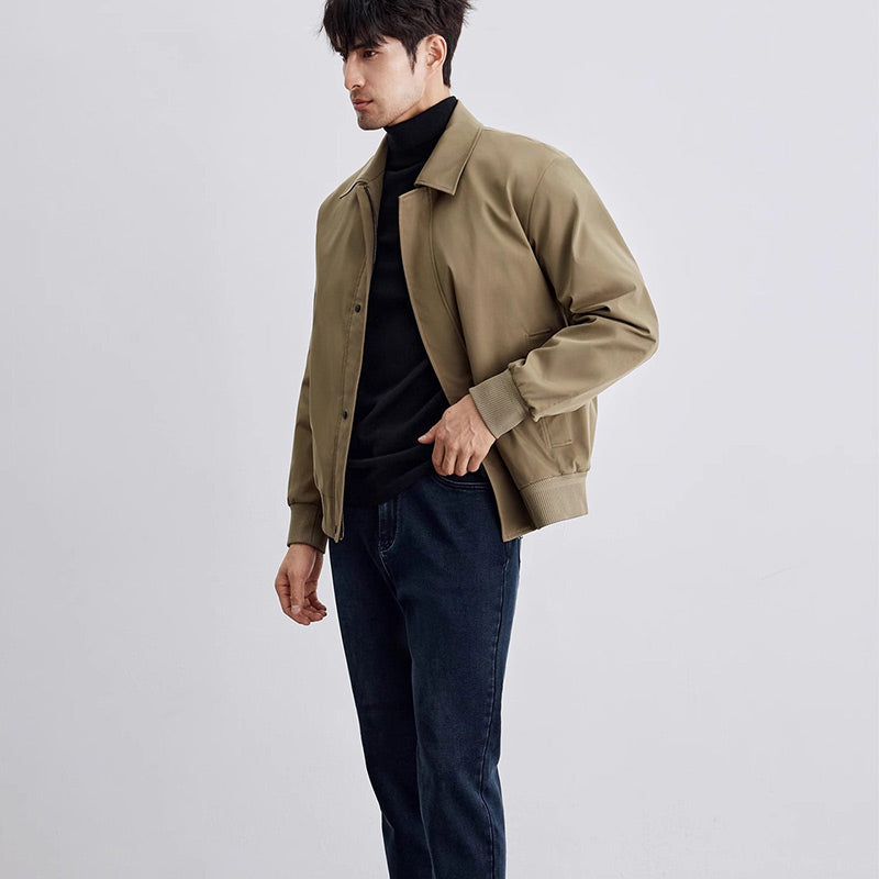 Men's Casual Wrinkle-Free Lapel Jacket