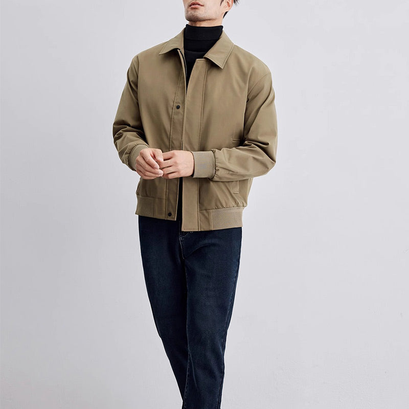 Men's Casual Wrinkle-Free Lapel Jacket