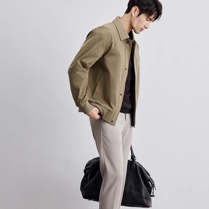 Men's Casual Wrinkle-Free Lapel Jacket