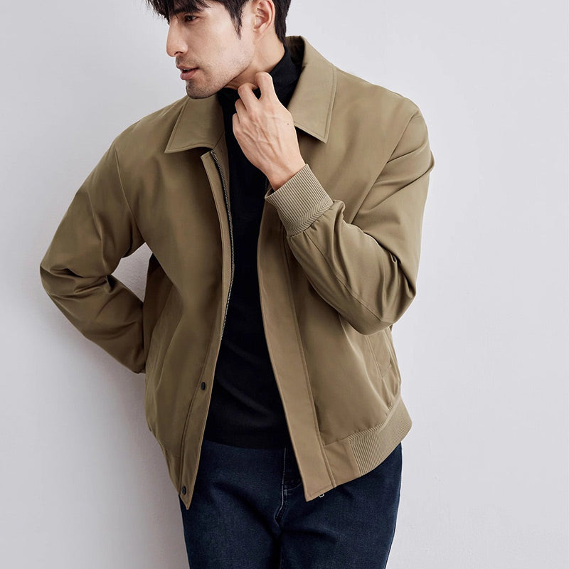 Men's Casual Wrinkle-Free Lapel Jacket