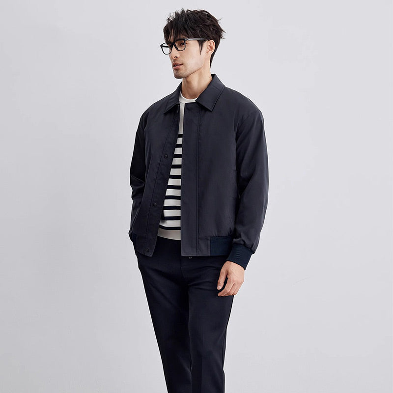 Men's Casual Wrinkle-Free Lapel Jacket