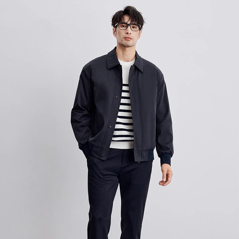 Men's Casual Wrinkle-Free Lapel Jacket