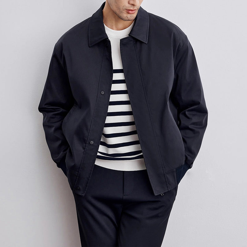Men's Casual Wrinkle-Free Lapel Jacket