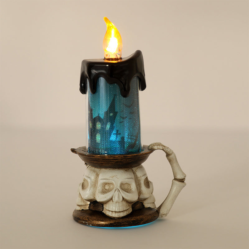 Spooky LED Candle for Halloween