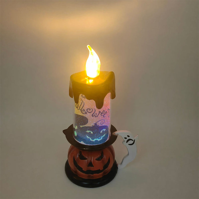 Spooky LED Candle for Halloween