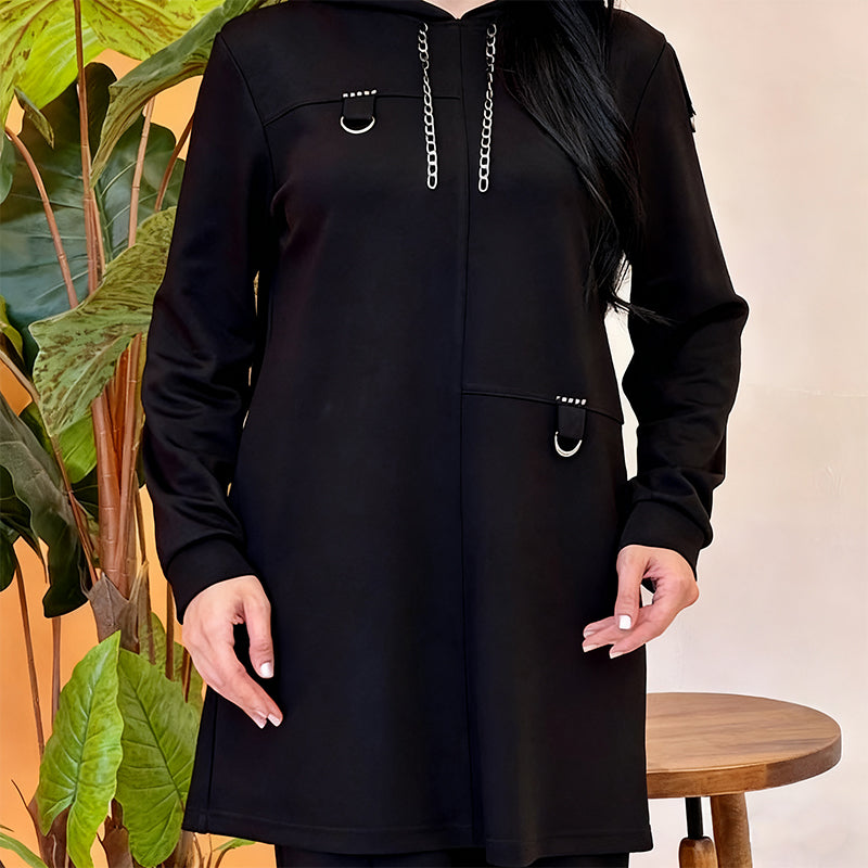 Women's Hooded Casual Long-Sleeved Suit