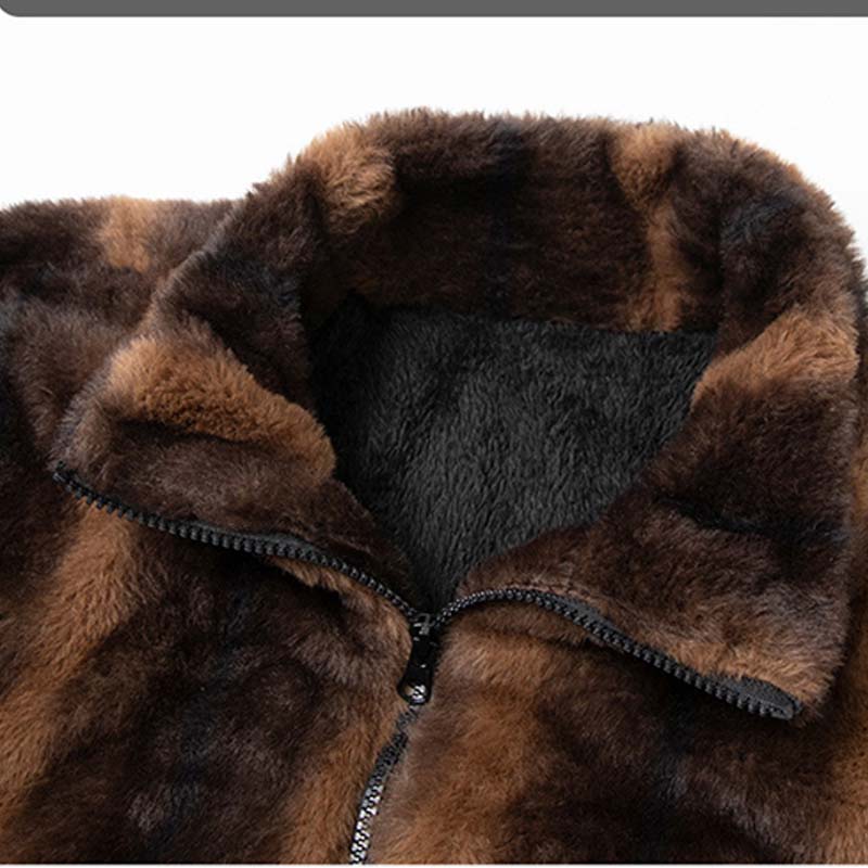 Comfortable Stand Collar Thickened Jacket