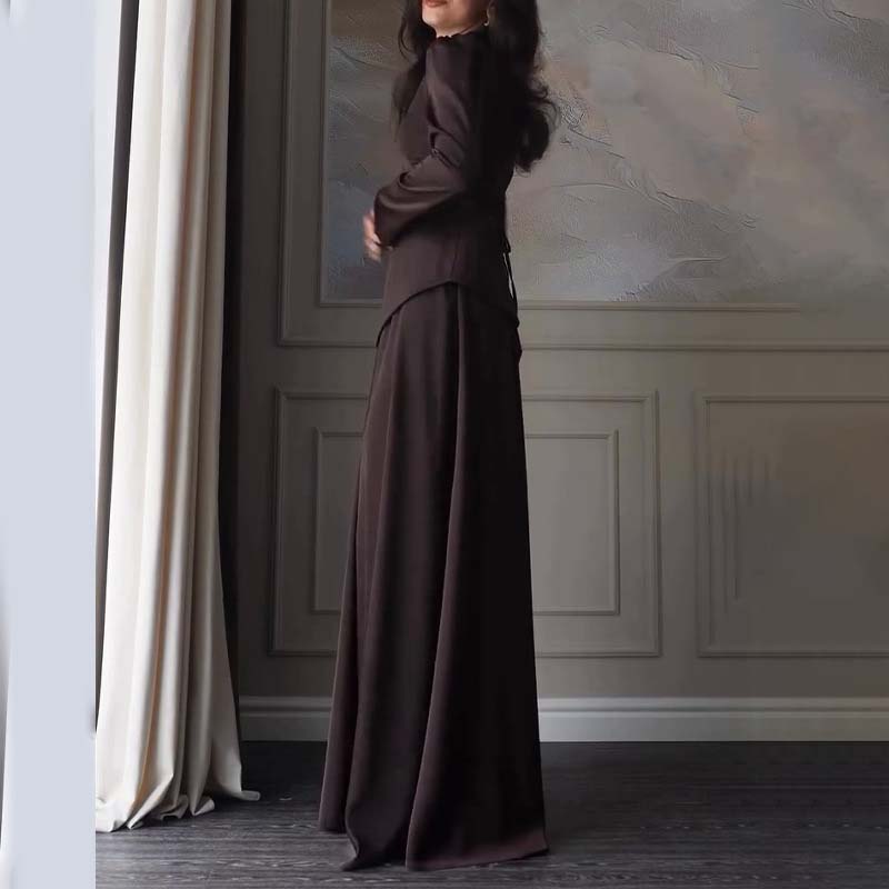Women's Elegant Asymmetrical 2-Piece Set