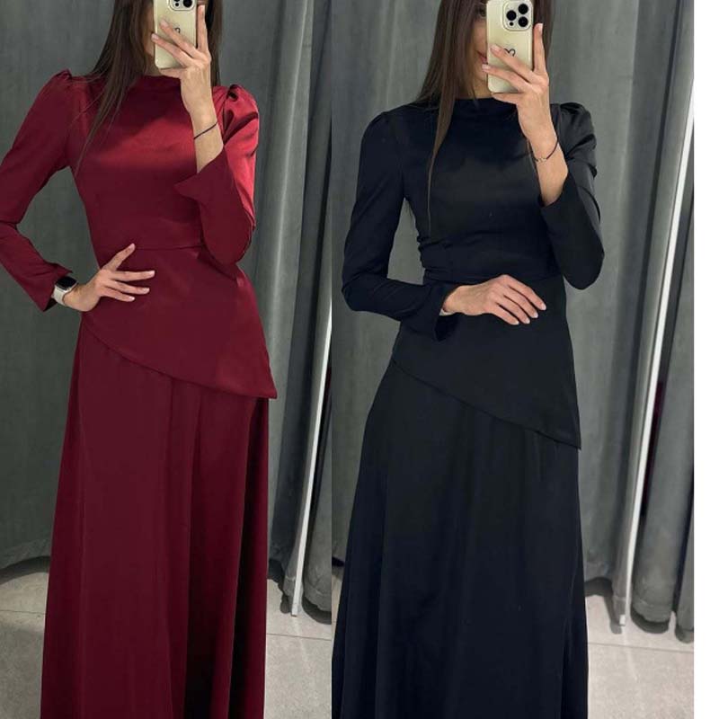 Women's Elegant Asymmetrical 2-Piece Set