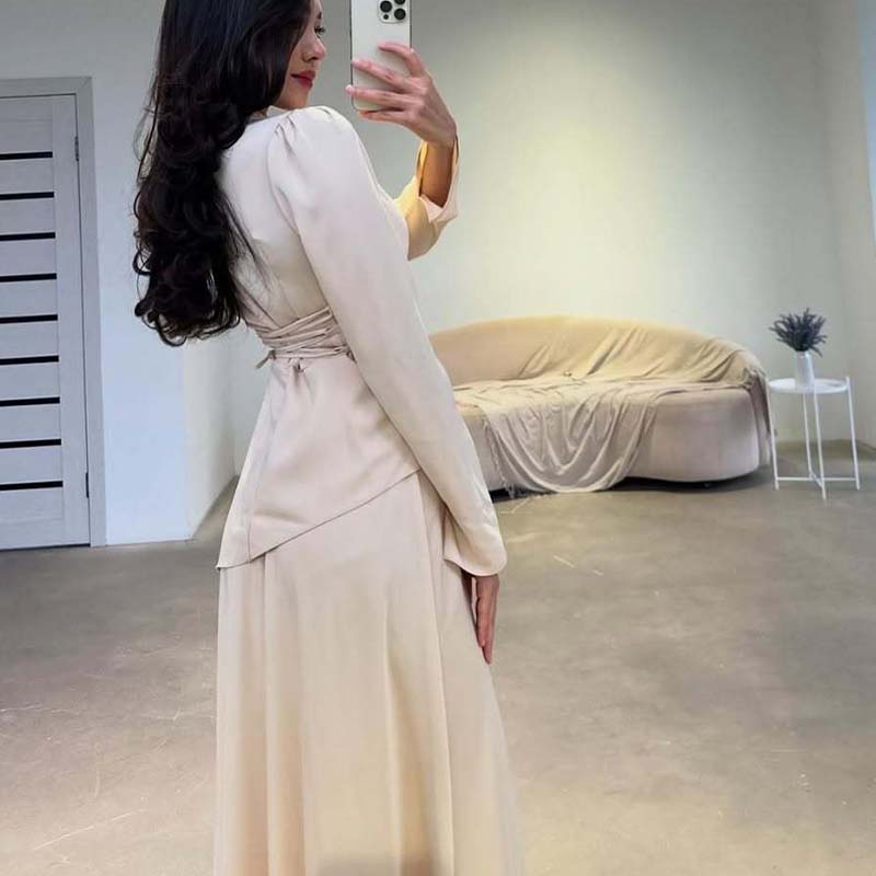 Women's Elegant Asymmetrical 2-Piece Set