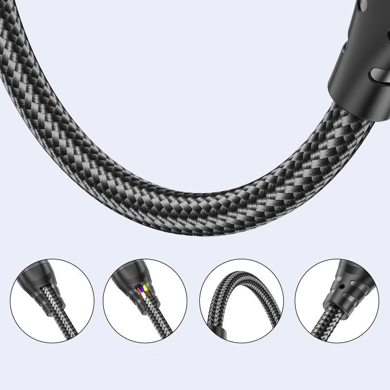 PD 240W 180° Rotation Magnetic Charging Cable