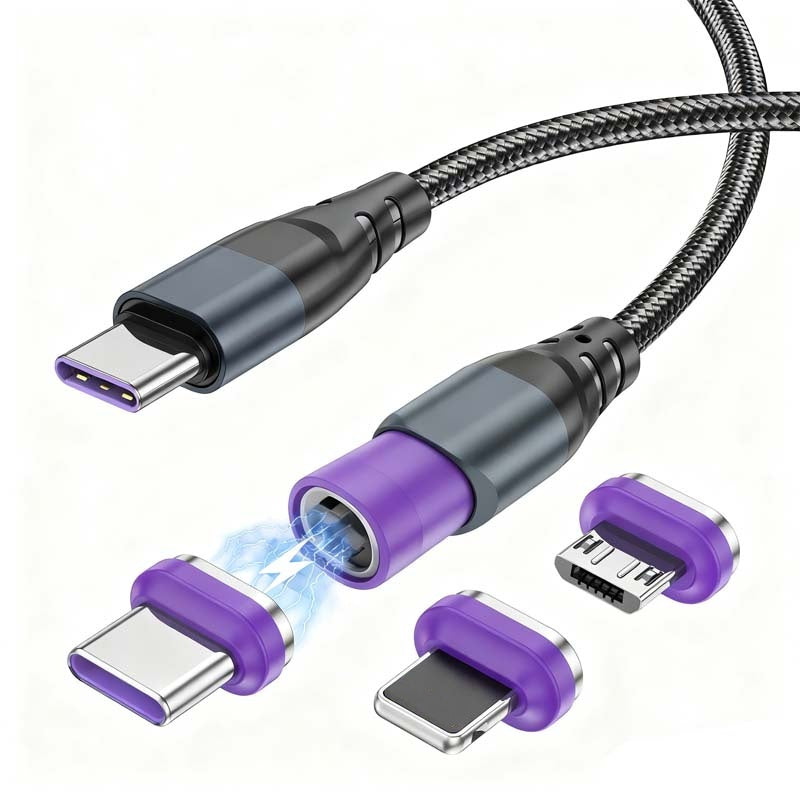 PD 240W 180° Rotation Magnetic Charging Cable