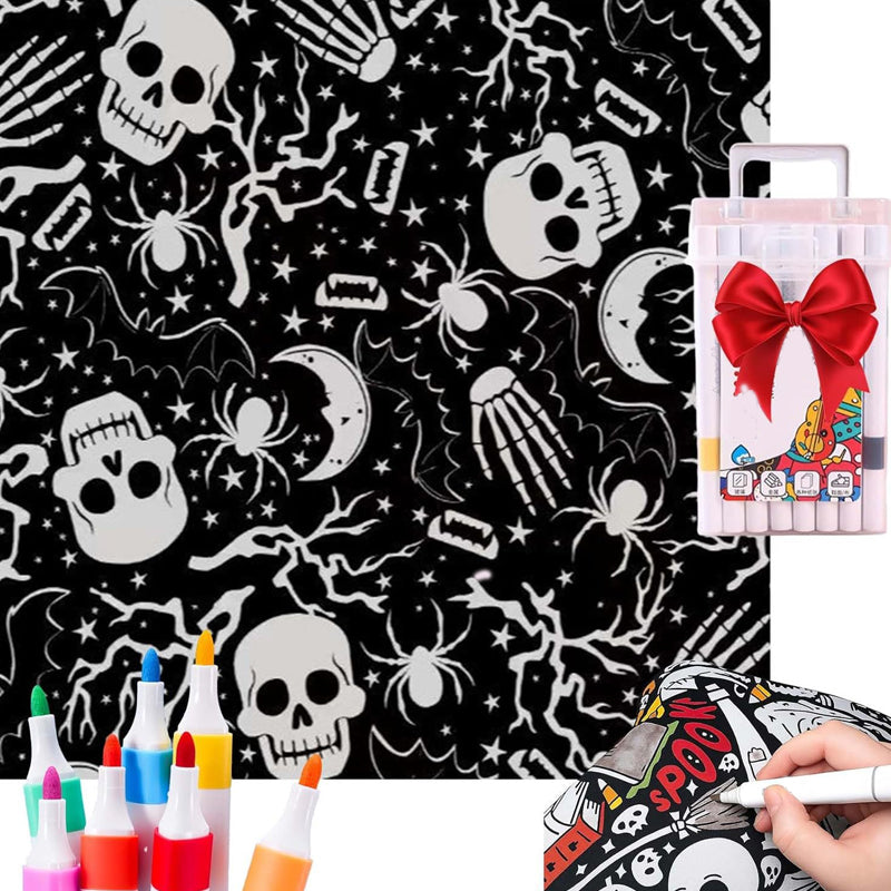 🔥LAST DAY SALE 50% OFF🔥 DIY Coloring Blanket with Markers💖Unique items💖