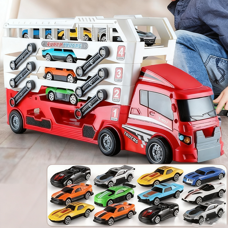 Foldable 4 Layer Race Track Carrier