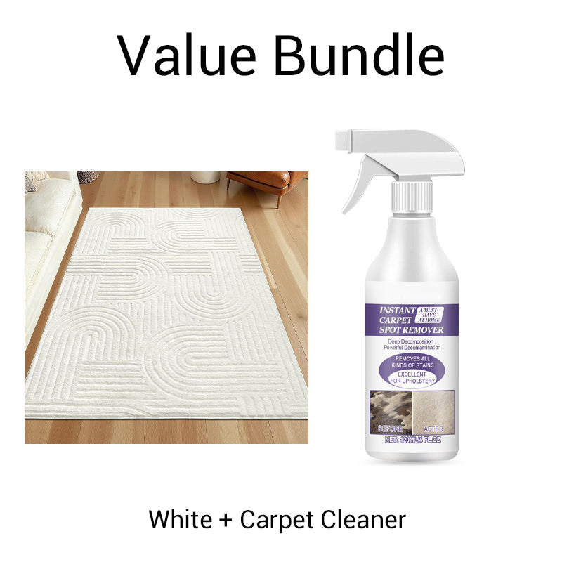 🛋️ HOT SALE! ⚡ Soft Arch Pattern Area Rug – Ultra Soft & Fluffy, Modern Arch Design, Non-Slip Bottom, Washable & Ideal for Living Room Bedroom ✨