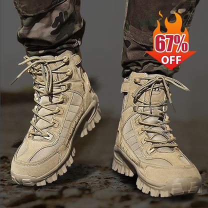 🔥Free Shipping - Waterproof and Non-Slip High Top Tactical Sports Boots (Improved Durability)