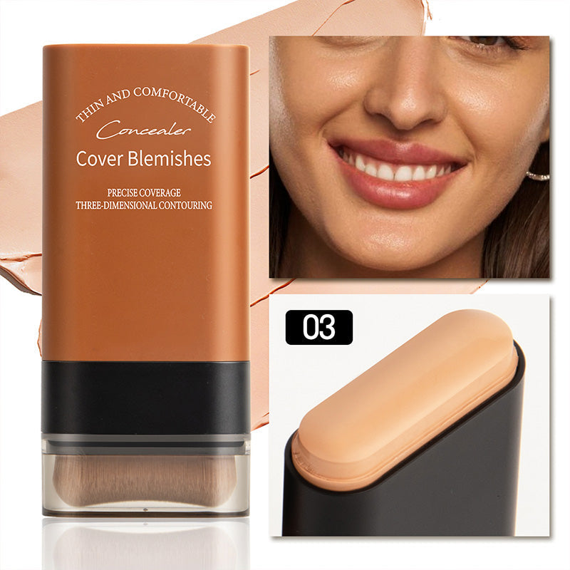 🌸Buy 1 Get 1 Free🔥Hydrating Lightweight Foundation Stick with Brush