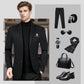 🎉Black Friday Series - Early Bird Price💖Men's Slim-fit Casual Suit Jacket【Comfortable and warm】