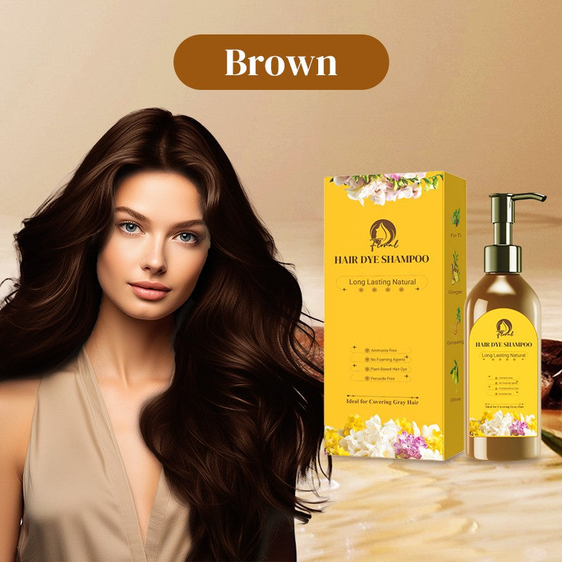 🎅Christmas Pre-Sale-50%OFF🎁Long Lasting Natural Hair Dye Shampoo