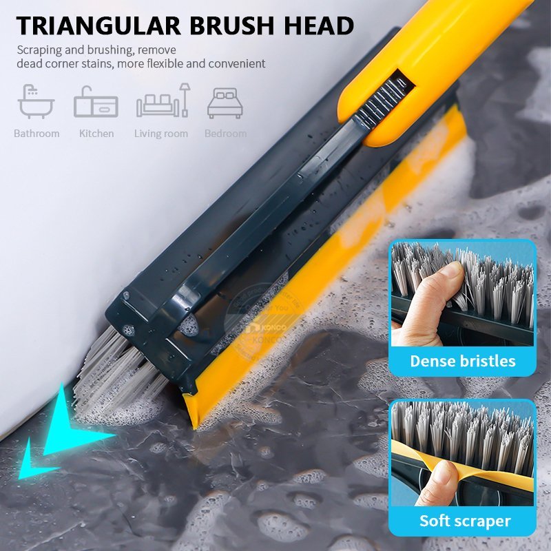 2 in 1 Floor Brush(Brush + scrape)🔥BUY 3 GET 1 FREE-1