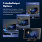 2025 Newest Portable Carplay Screen-Wide-Compatibility Multi-Device Car Infotainment System