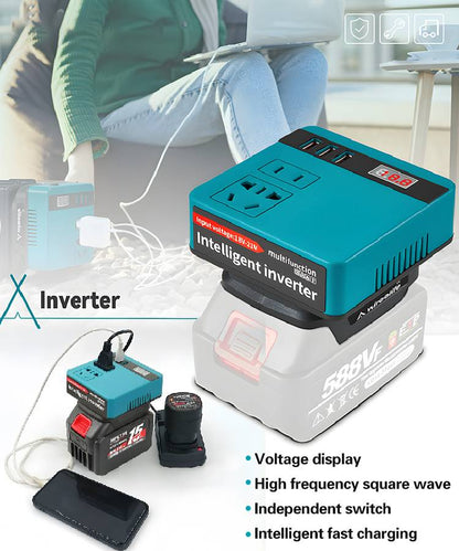 🔥Special Big Sale - 50% OFF🔥 Smart Inverter with Lithium Battery