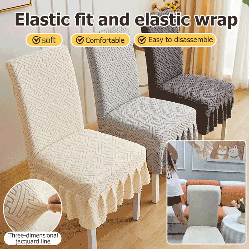 💥🪑Dining Chair Slipcover Set✨Instant holiday upgrade! Refresh your dining space🎄